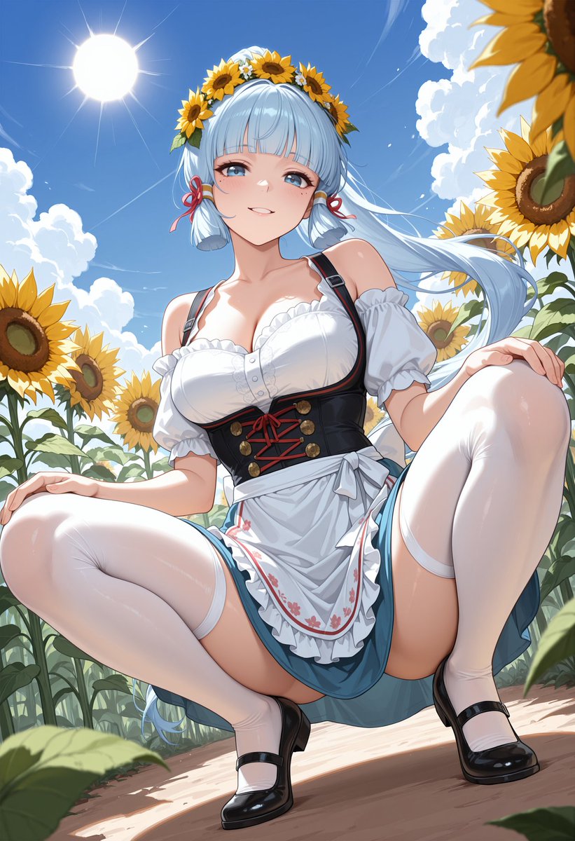 DailyWaifuDrops's tweet photo. Ayaka looking up at you like the sun isn’t the main event 🔥🩵
#GenshinImpact https://t.co/pmfIN20BGV