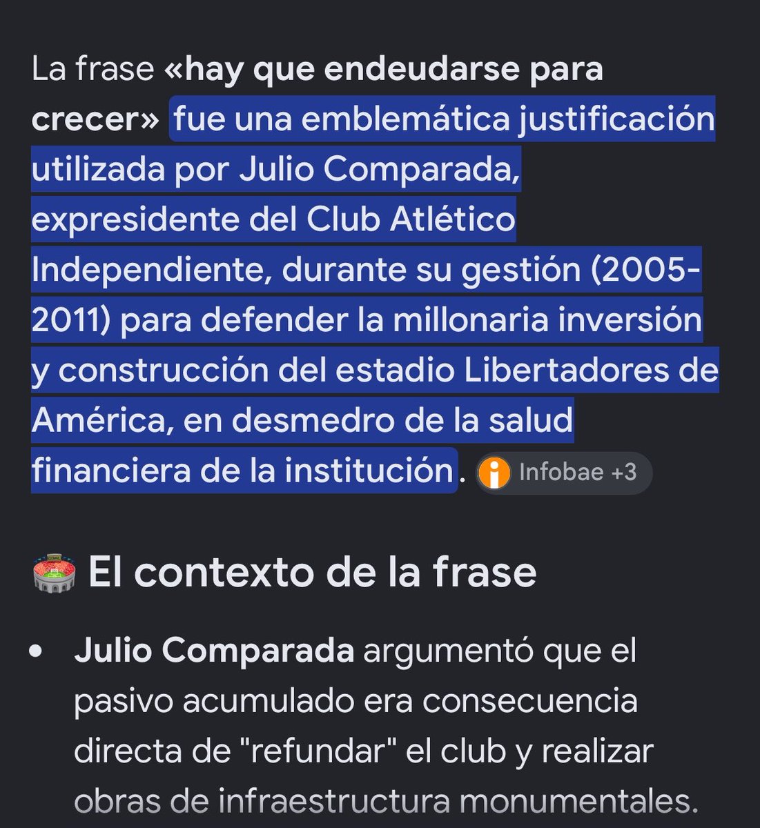 Bustttttt's tweet photo. De donde me suena esto de endeudarse para crecer…
Ah claro… https://t.co/9mN4vEz1lN