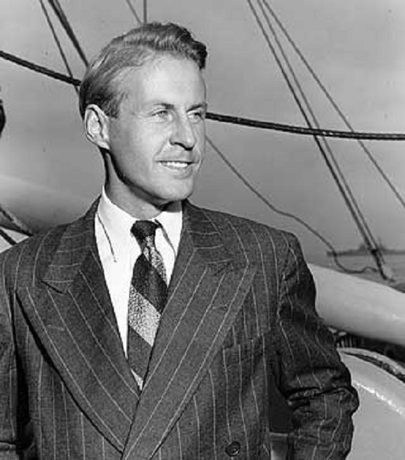 TheRewindDaily's tweet photo. ⛵ 112 years ago today, Thor Heyerdahl
 was born.

October 6, 1914. In 1947 the Norwegian explorer crossed the Pacific on a balsa-wood raft, the Kon-Tiki: about 4,300 miles from Peru to Polynesia in 101 days.

All to prove it could be done. https://t.co/W2Gi17svmo