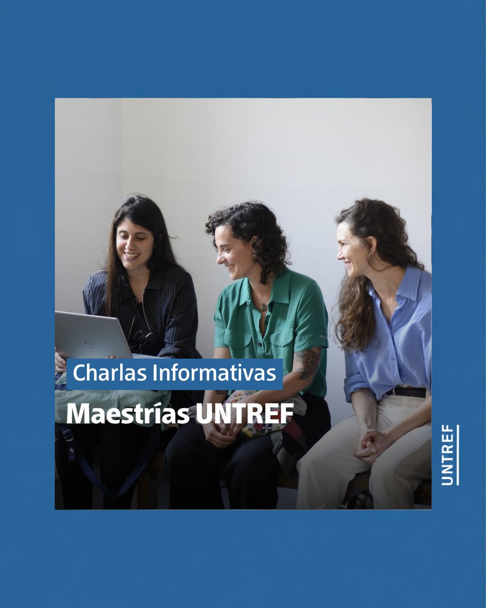 UNTREF's tweet photo. Para tomar una decisión es muy importante conocer los fundamentos, el sistema de admisión, el cuerpo docente y el plan de estudio de cada programa. Los responsables académicos y profesores te lo explican directamente.
 
✅ Cronograma de charlas: https://t.co/k204kbyceI https://t.co/eW2iFCfGF5
