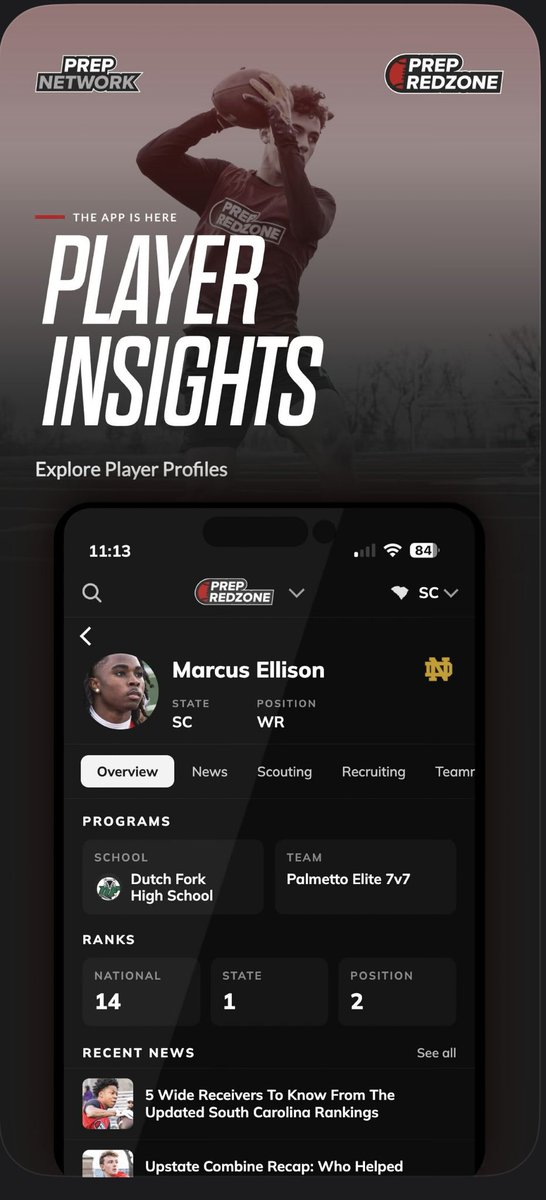 PrepRedzoneTX's tweet photo. 🚨 THE PREP NETWORK APP IS OFFICIALLY HERE! 📲🔥

🏆 Team Rankings
📊 Player Rankings
🏈 Live Scores
👤 Player Profiles &amp; Insights
📰 News, Recruiting Coverage &amp; More

The next chapter of Prep Network starts NOW.

📲 Download the Prep Network App today and tap in! https://t.co/fSJzBtGRxg