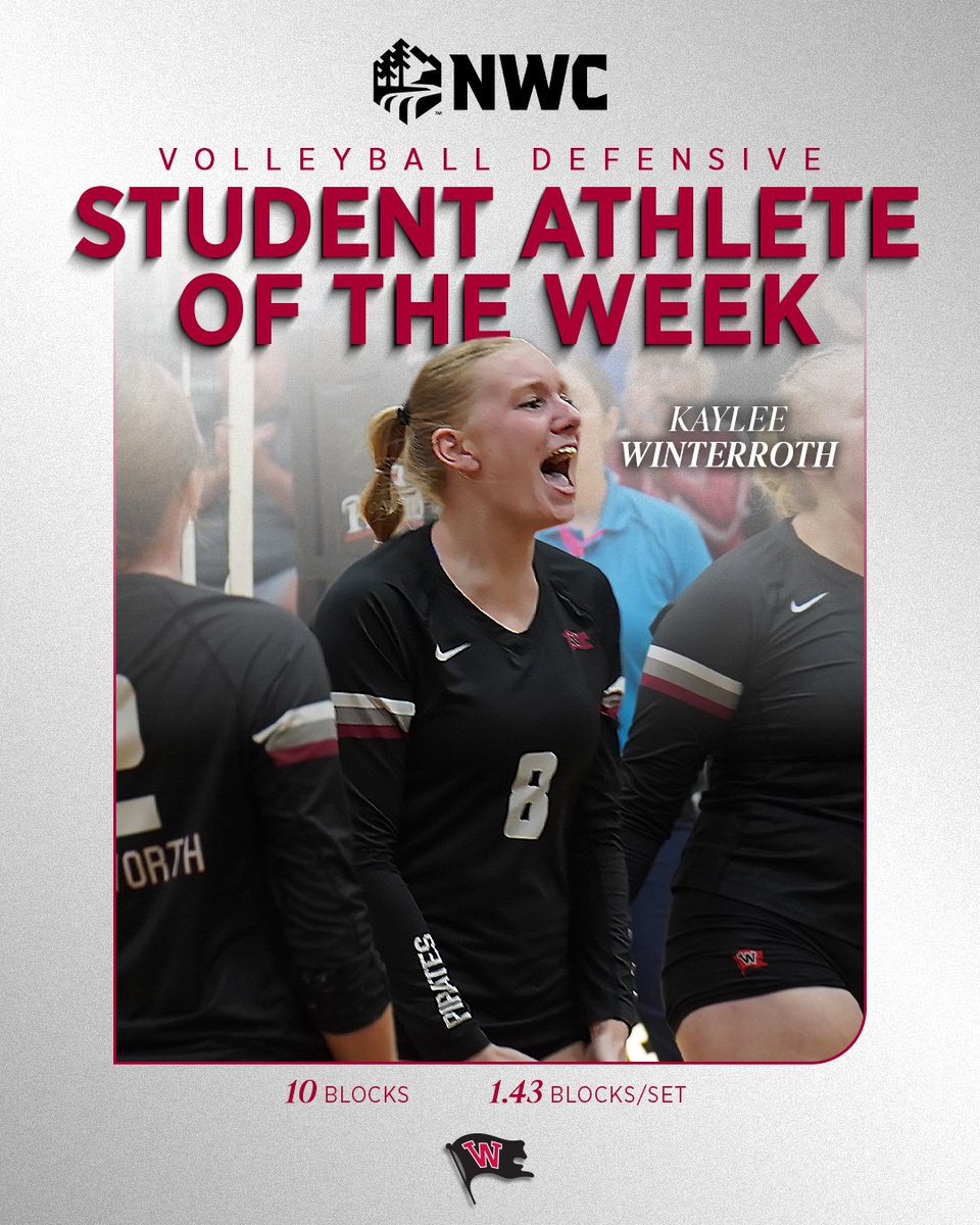 gobucs's tweet photo. Kaylee Winterroth and Iden Bone earn NWC Student-Athlete of the Week honors! 👏

#scobucs https://t.co/2GzwRaVXXj