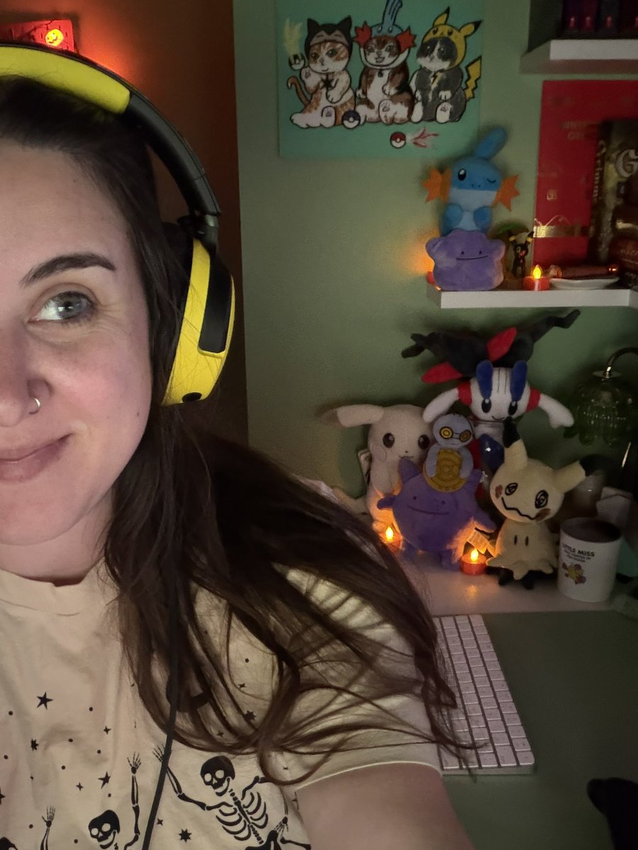ciarupcollects's tweet photo. Spooky vibes for my Pokopia stream today!! Building a Haunted Mansion for the ghosties 👻👻 links in comments! https://t.co/vooD1fF1tB