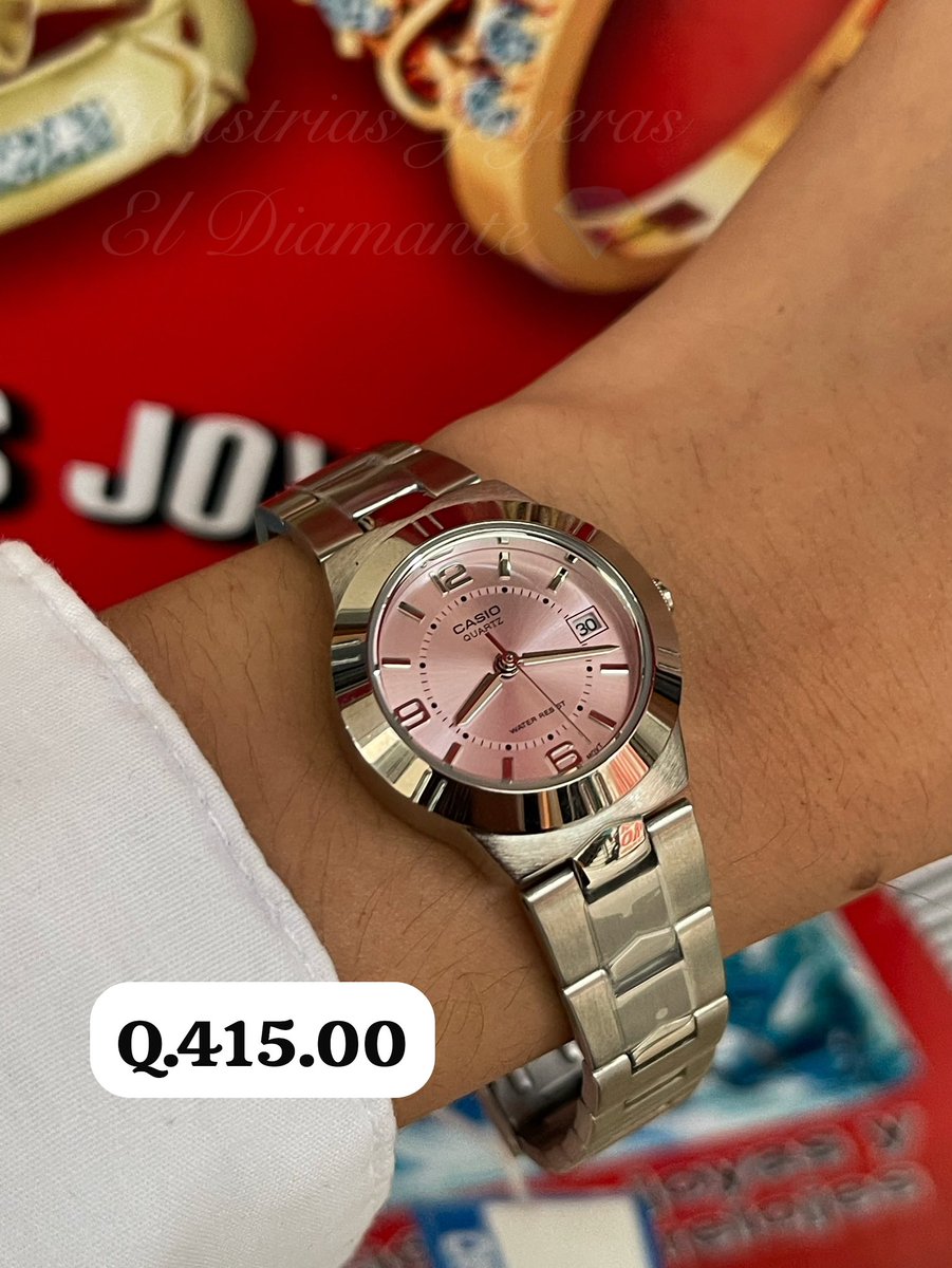 neryzepeda's tweet photo. *INDUSTRIAS JOYERAS EL DIAMANTE*
#PARATI #RELOJES #CASIO #DAMA #DISEÑOS #COLORES #REGALO #PERFECTO 👩🏻🎁🛍️💎
Productos de #CALIDAD y #ORIGINALES 💯 #Garantizados Envío #Gratis en toda #Guatemala y #EstadosUnidos (Preguntar Requisitos)
Puede visitarnos en:
📍JUTIAPA (Calle https://t.co/pwf4uy5sax