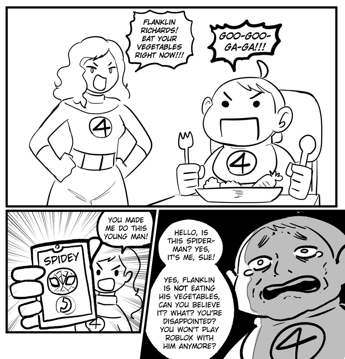 TheCardinalSin1's tweet photo. Funniest discourse to ever hit comictwt https://t.co/i3bEkqsboy