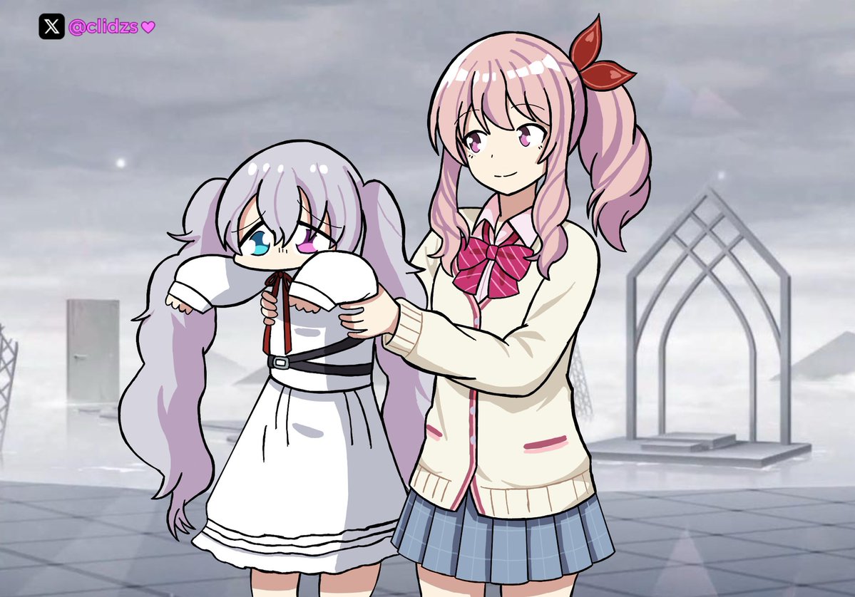 Clidzs's tweet photo. Ena can we adopt her?

#pjsk_FA https://t.co/8nYERZZyzg