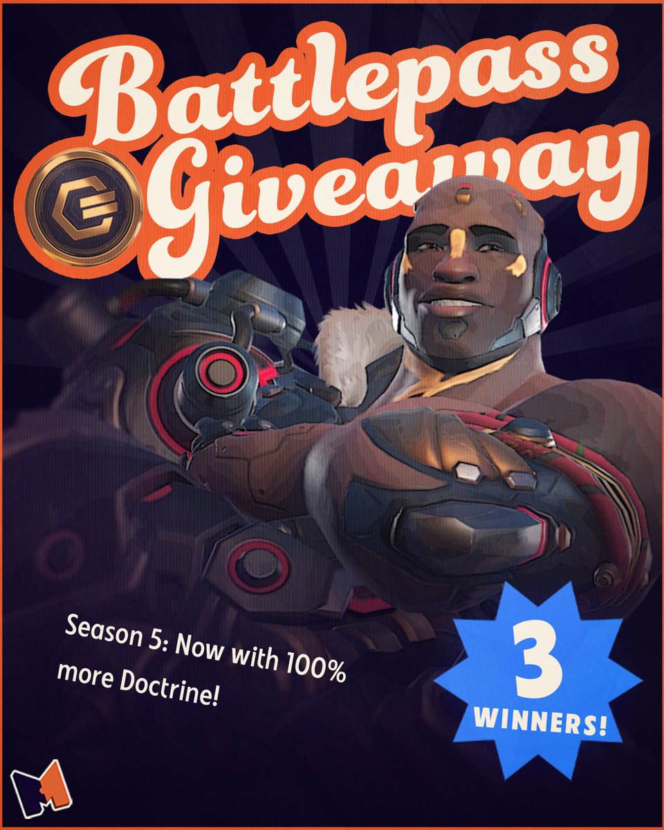 Missing_GG's tweet photo. Do YOU want an Overwatch Season 5 Battle Pass? 🫵

We're hosting a 3x Battle Pass Giveaway from Oct. 5th - Oct. 13th!

How to enter:
➜ Follow @Missing_GG
➜ Tag two friends below
➜ One repost, one extra entry

Good luck, have fun, and enjoy the season!

#WeDontMiss🧩 | #Overwatch