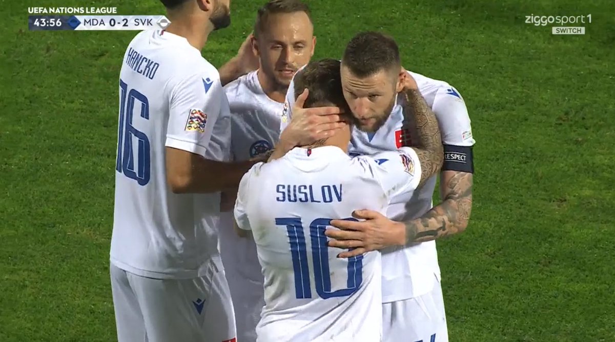 foet247europa's tweet photo. Moldova 0 Slovakia 2. Suslov #MDASVK https://t.co/Bd1LW2sO85