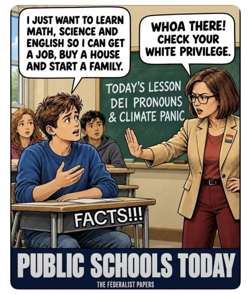 WayKuy4truth's tweet photo. Teachers' Unions have made too many of our schools indoctrination centers to the detriment of the children! https://t.co/gA78sEUHMg