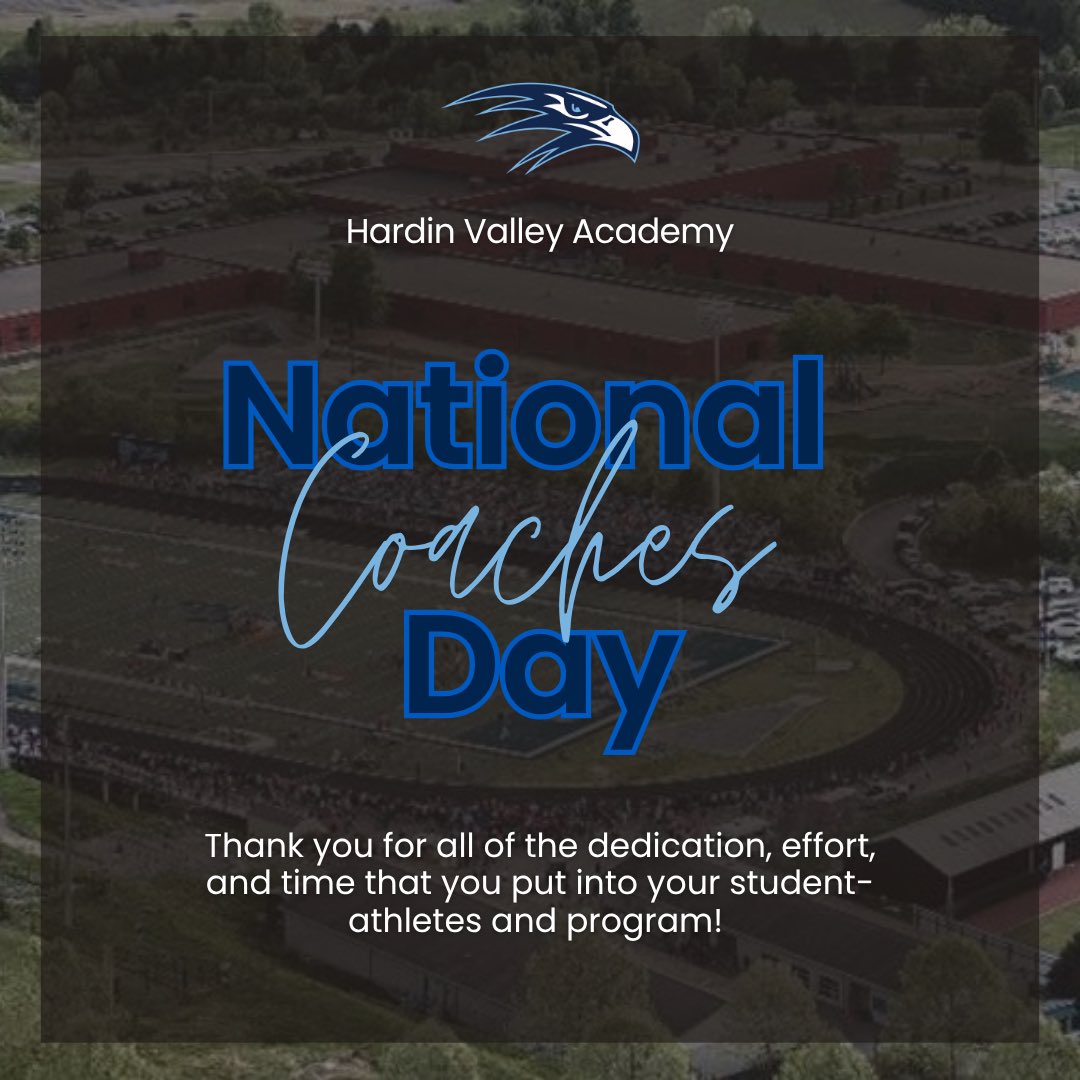 HVAAthletics's tweet photo. On National Coaches Day, we would like to recognize all of our coaches who pour so much into our athletic programs! Your impact on the HVA community does not go unnoticed! 🩵

#gohawksgo https://t.co/n15hhj4gUg