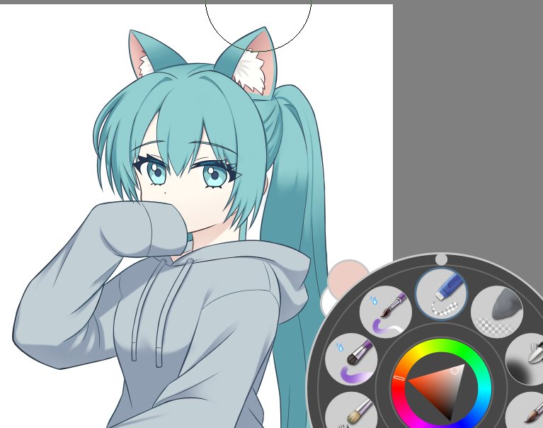 the_kojika's tweet photo. Hello #artmootsㅤ! ���
This is probably my last WIP of this piece
Expect the next tweet to be the finished artwork!

#digitalart #artshare #hatsunemiku #smallartist https://t.co/sPO2YZKjPZ