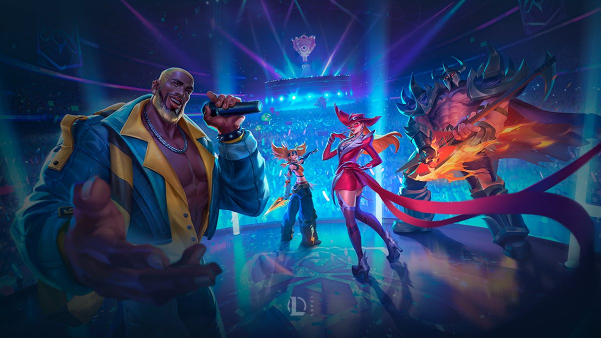 LeagueOfLeaks's tweet photo. First look at the new K/DA Firestarter Evelynn skin ‼️ https://t.co/5OKOPmaGEl