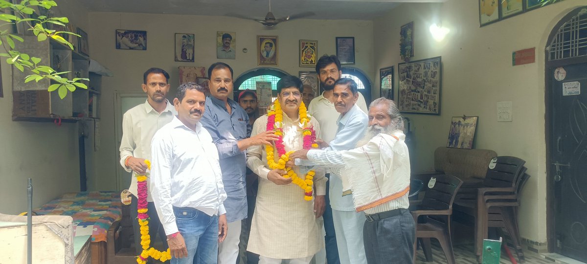 mla_pradeep's tweet photo. रतनगढ़ सिंध बहुउद्देशीय सिंचाई परियोजना को मिली स्वीकृति पर विधायक प्रदीप अग्रवाल का किया सम्मान https://t.co/zKki05mZ4c