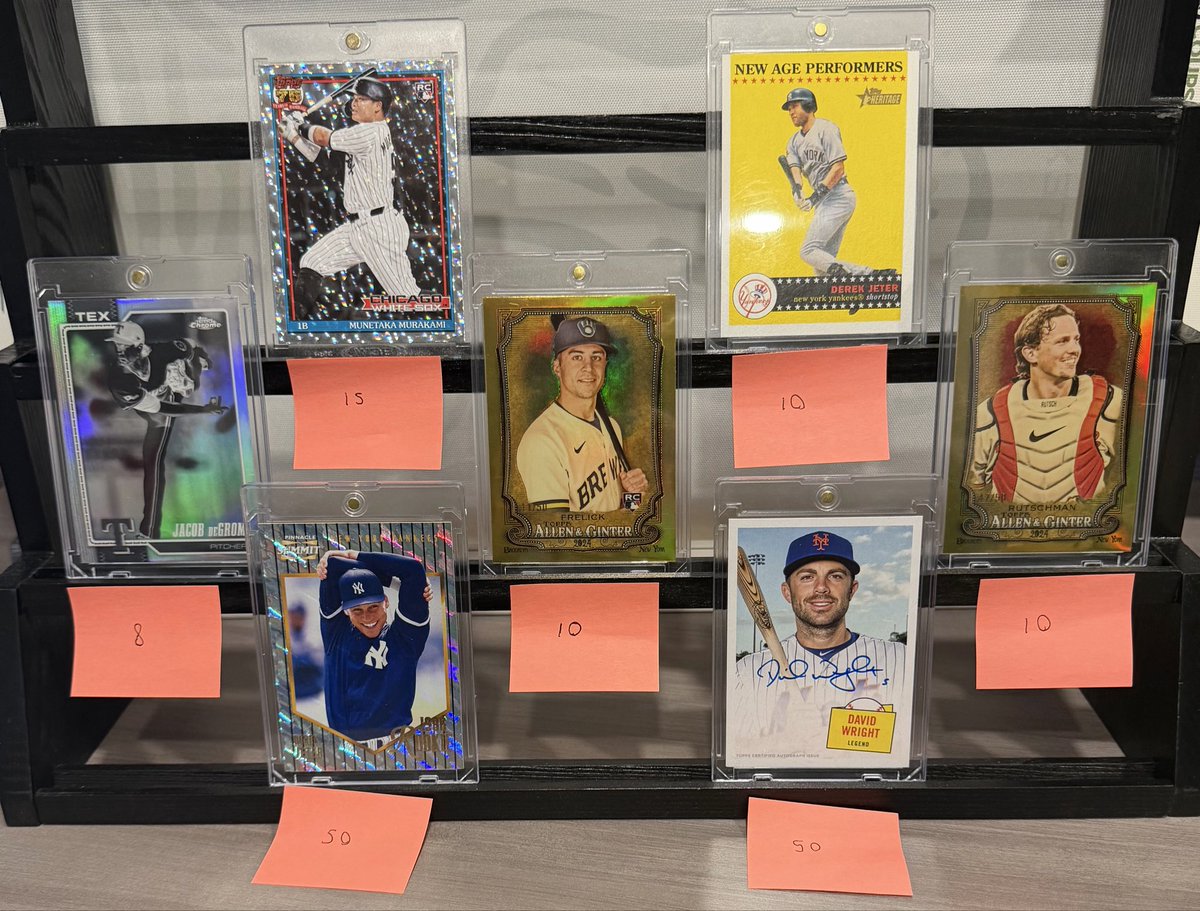CDCCardsDFW's tweet photo. @TheShop_CC $5 BMWT / No PWE 
Stacks $100+ Ship Free https://t.co/PEvHzkIIhl
