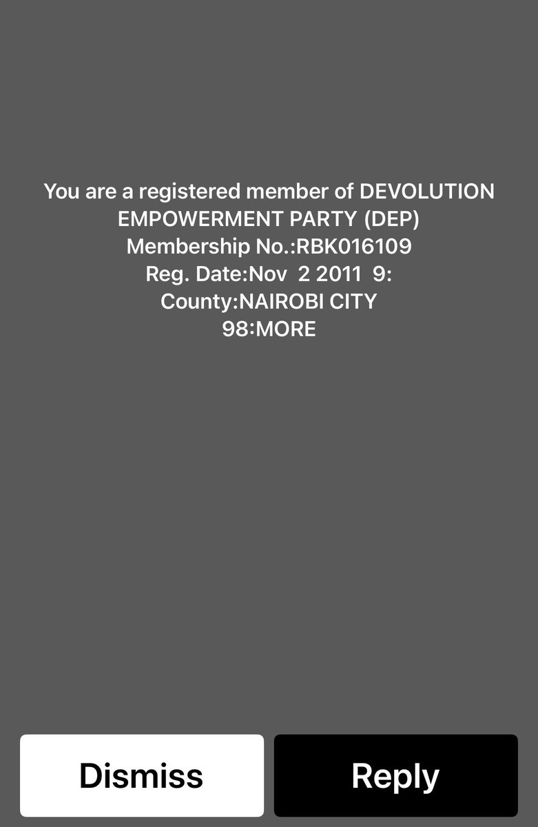 GoodBoyKe2's tweet photo. Honestly, sijui waliniregister lini kwa hii. Never registered b4.
Youth Leader Kariobangi Sharks ARVs Bondo #SafetyBeyondTheScreen #LindaMtaani Ebola Aoko Nigerians South Africans #RepentanceMoment #fundiwakenya #BusiaDecides visa oshwal centre #AbsaExposed https://t.co/u842AKDpNe