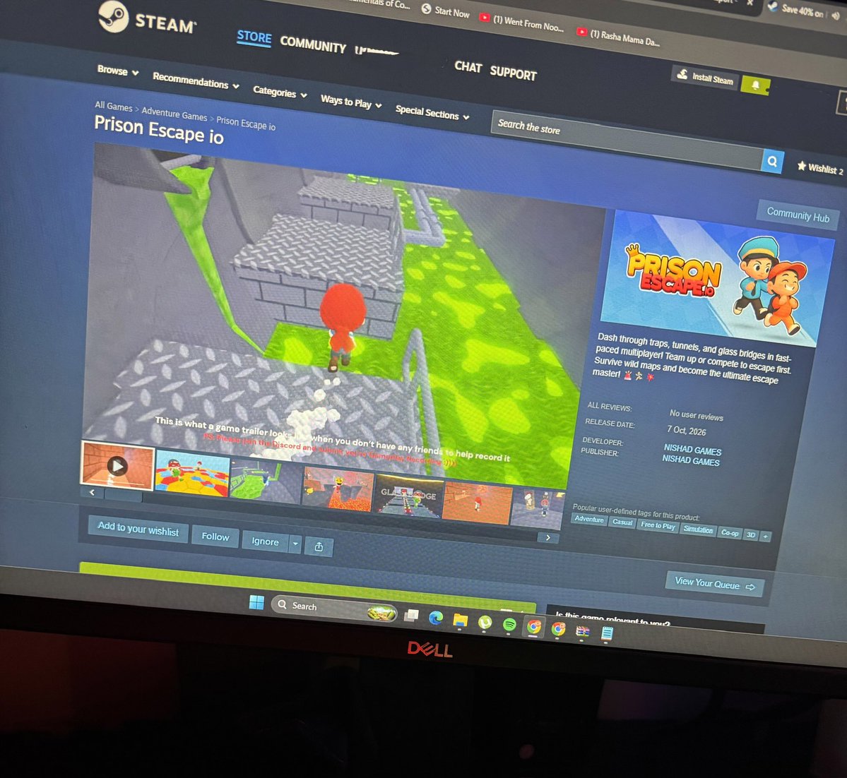 NISHAD_Games's tweet photo. Just click the big “Release” button
Please give it a try 😄

https://t.co/bASX1Q1jFw

#steam #gamedev #unity #steamrelease #steamgame #unitygames #unitydev https://t.co/lMfGocCKyj
