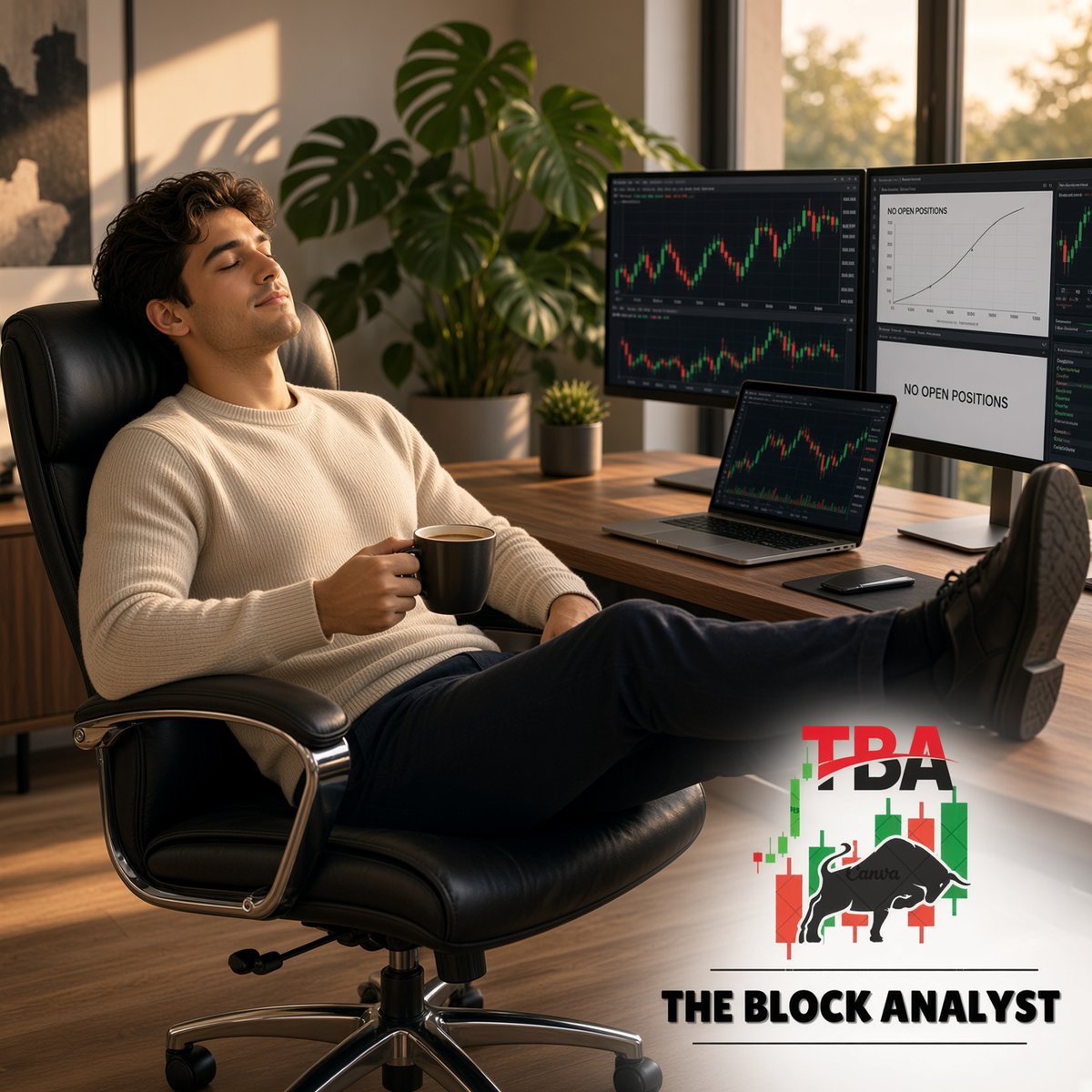 block_analyst's tweet photo. No trade today.

Still a win. Sometimes the best trade is the one you don’t take. 🎯 https://t.co/x4tMLUUyqs