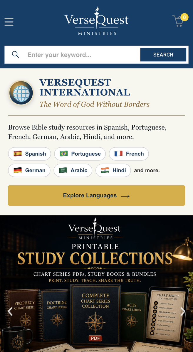 TNTJohn1717's tweet photo. 📢📢 👀

VERSEQUEST INTERNATIONAL IS NOW LIVE AND FUNCTIONAL!

The new international categories are officially up and working, and we are excited to begin the next stage of this project. Lord willing, later today or beginning tomorrow, I’ll start uploading selected VerseQuest webshop books in multiple languages for readers around the world.

This is only the beginning. As the library grows, more languages and more Bible-study resources will continue to be added. We’re excited to see where the Lord takes this and grateful to finally have the structure in place to move forward.

VerseQuest International - The Word of God Without Borders.

#VerseQuestInternational #VerseQuest #BibleStudy #ChristianResources #BibleTeaching #GlobalMinistry #KJVBased