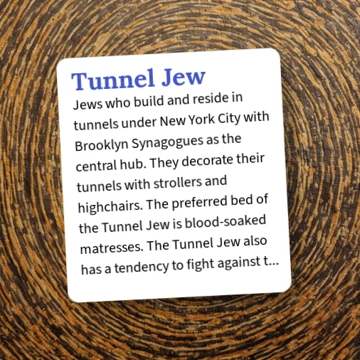 Serbi1000's tweet photo. @ConservativeIL_ @ZRhazes Tunnel jew https://t.co/hyOY2gwlwc