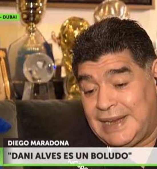 mc__'s tweet photo. De todas las veces que Diego tuvo razón esta es la más inexplicable. El tipo veía algo más allá de lo normal. Más allá de su actualidad futbolística el observó algo que no estaba y que finalmente fue. Desde Dubai. https://t.co/JiEEDMYcEH