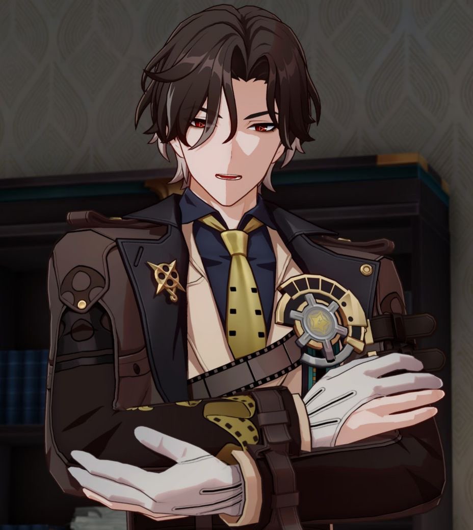 They really gave him such a detailed model and even his own light cone ...