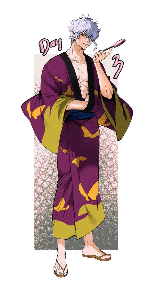 tablet20juta's tweet photo. #gintober2026 day 3, borrowed clothes. https://t.co/942wQCA73q