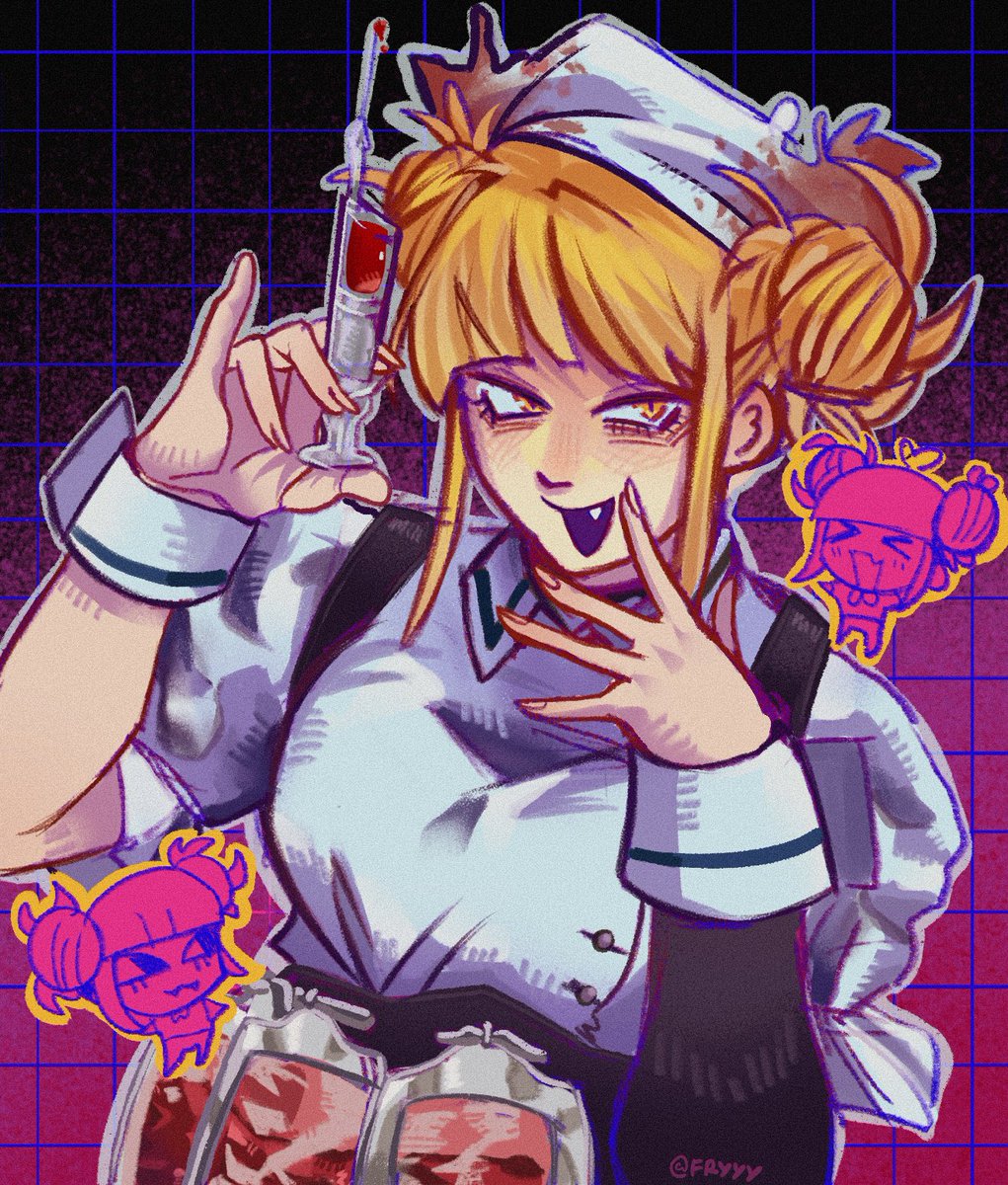 18_friday's tweet photo. The one and only,,,Toga 🩸💉 https://t.co/gF699xgeH9
