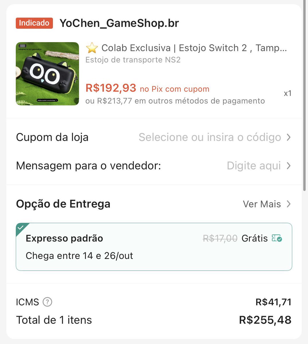ariddya's tweet photo. NENHUM DESSES VALORES BATEM VSF SHOPEE DO CARALHO https://t.co/iXtMrKeUJE