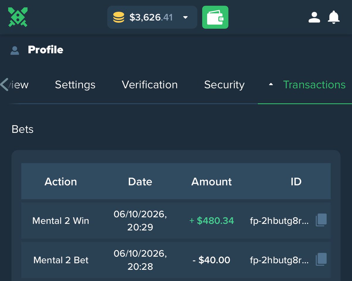 Unemployydd's tweet photo. Update: I have now turned ~$400 into around $22,000 profit on @Duelbits since it came back online after the hack 😳

Today’s profit alone is now $1600 https://t.co/5oKOBkuuJE