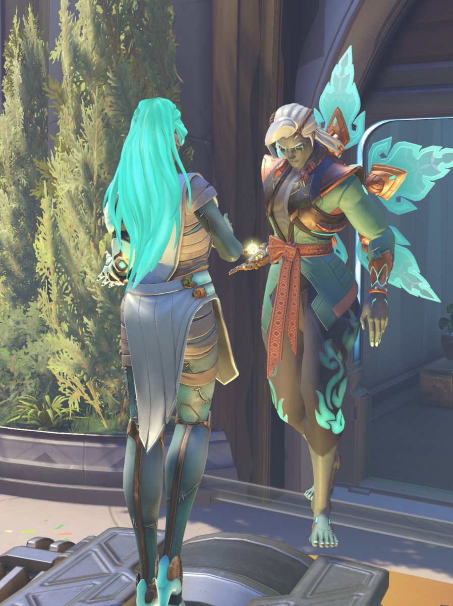 Raionmimi's tweet photo. Symweaver but if they were both glowing green ghouls https://t.co/jRQsUALNUz