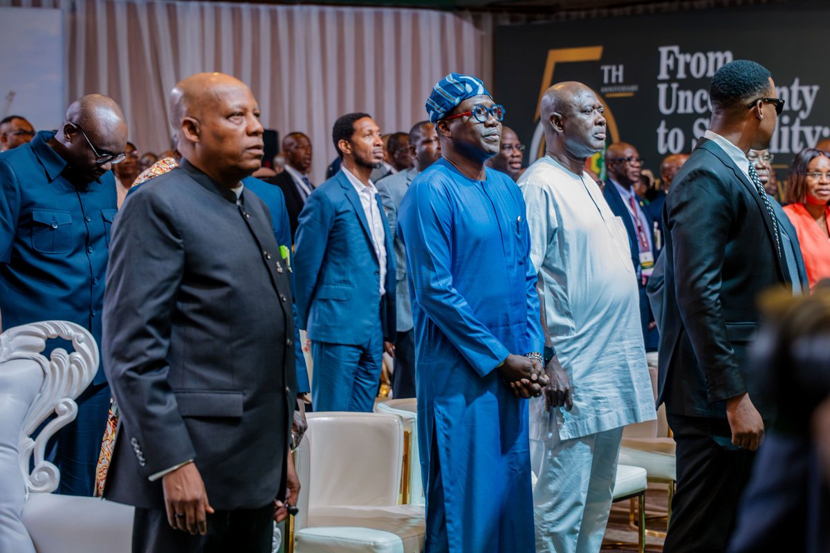 senlokpobiri's tweet photo. PHOTO NEWS:

Sen. Lokpobiri addresses guests at the 5th Anniversary of the @NUPRCofficial, highlighting milestones in drilling, production, investment, and the growth of Nigeria’s upstream sector. https://t.co/VToykeEpD3