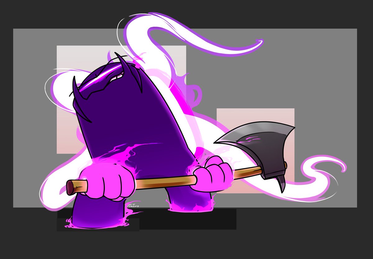 ItzFireIris's tweet photo. Purple gets to aura farm with axes, so why not Indigo too?

#rodamrix #rodamrixfanart #rodamrixindigo #amongusart #amongusshow https://t.co/j8cVDQBiRW