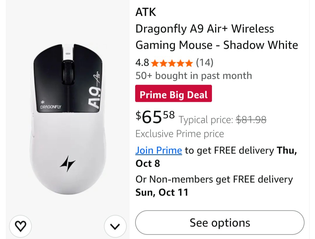 SPECDeals's tweet photo. ATK A9 Air+ is on sale

https://t.co/o27lK8vAkm https://t.co/vM3sbz7DjI