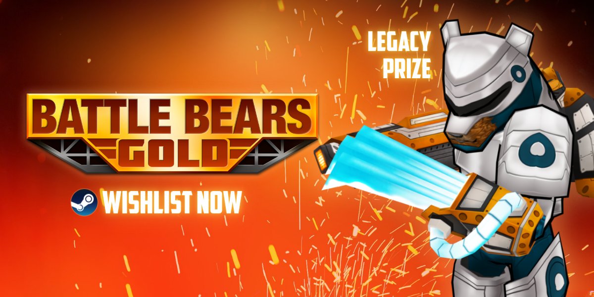 BattleBears's tweet photo. PSA: We've sent out emails to your old BBG emails to get you your free Robobear Cop Legacy Skin in time for our NOV 4 launch! CHECK YOUR INBOX AND SPAM for an email from BATTLE BEARS GOLD #giveaway https://t.co/UlIcTOJAV6