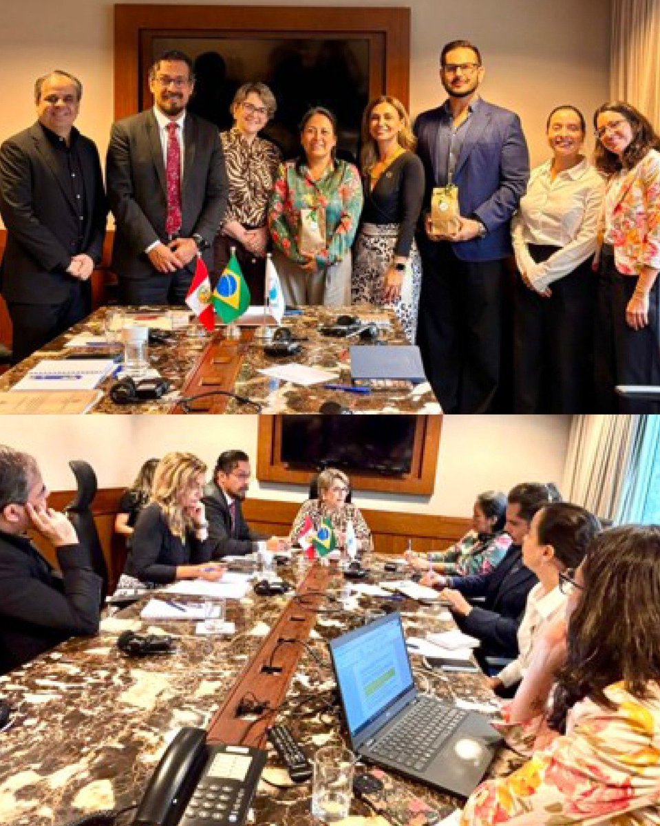 WFP_Peru's tweet photo. 🇵🇪🤝🇧🇷 Perú y Brasil fortalecen la cooperación Sur-Sur para impulsar una alimentación escolar más sostenible e inclusiva. A través del intercambio de experiencias, avanzan en compras públicas a la agricultura familiar y en sistemas alimentarios más resilientes. #SchoolMeals https://t.co/cFHwe2vcQT