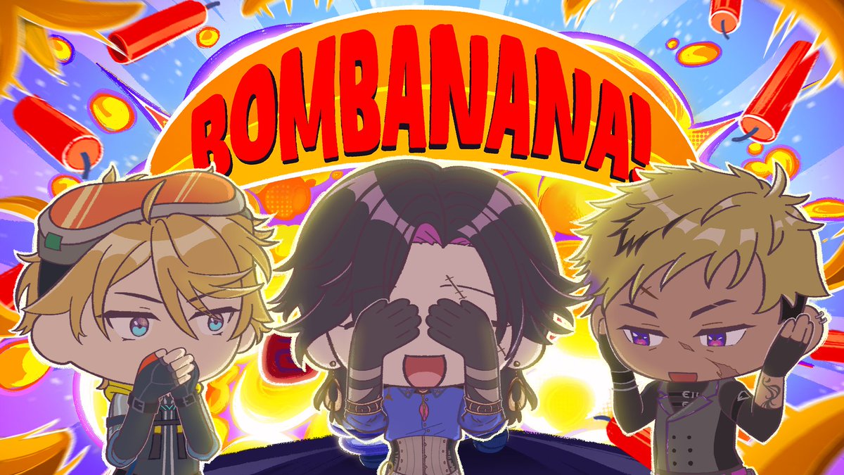 VezaliusBandage's tweet photo. 【BOMBANANA!】 w/ Krisis
✦ Thumbnail: @/Akichart
✧ 9 PM JST｜2 PM CEST｜5 AM PDT
https://t.co/fbSIpTEpGs