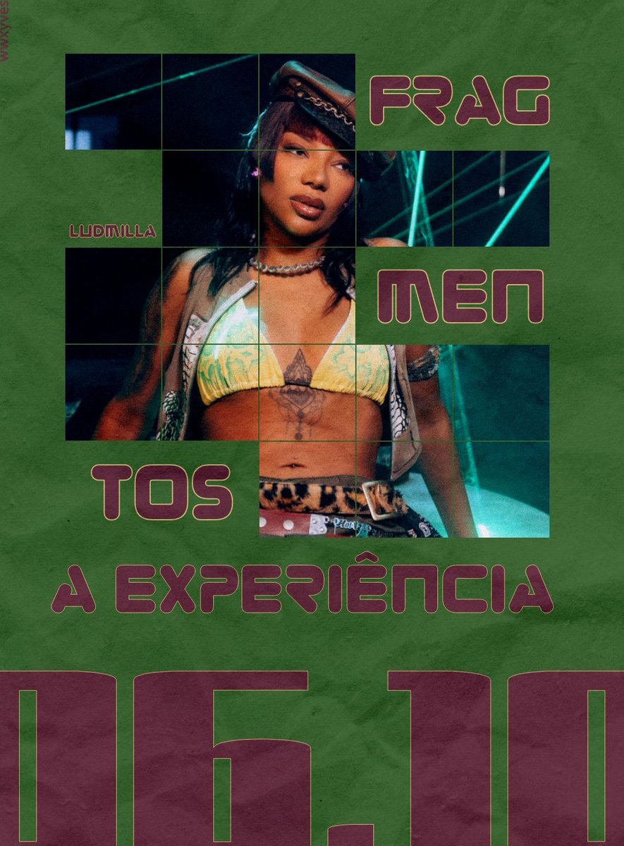 wwxyves's tweet photo. Hoje é dia de celebrar Fragemntos a Experiência ao vivo da Ludmilla! Então, aqui estão todos os meus pôsteres fanmade para comemorar esse dia tão especial. 🥹🤎 https://t.co/DEFRuoxBim