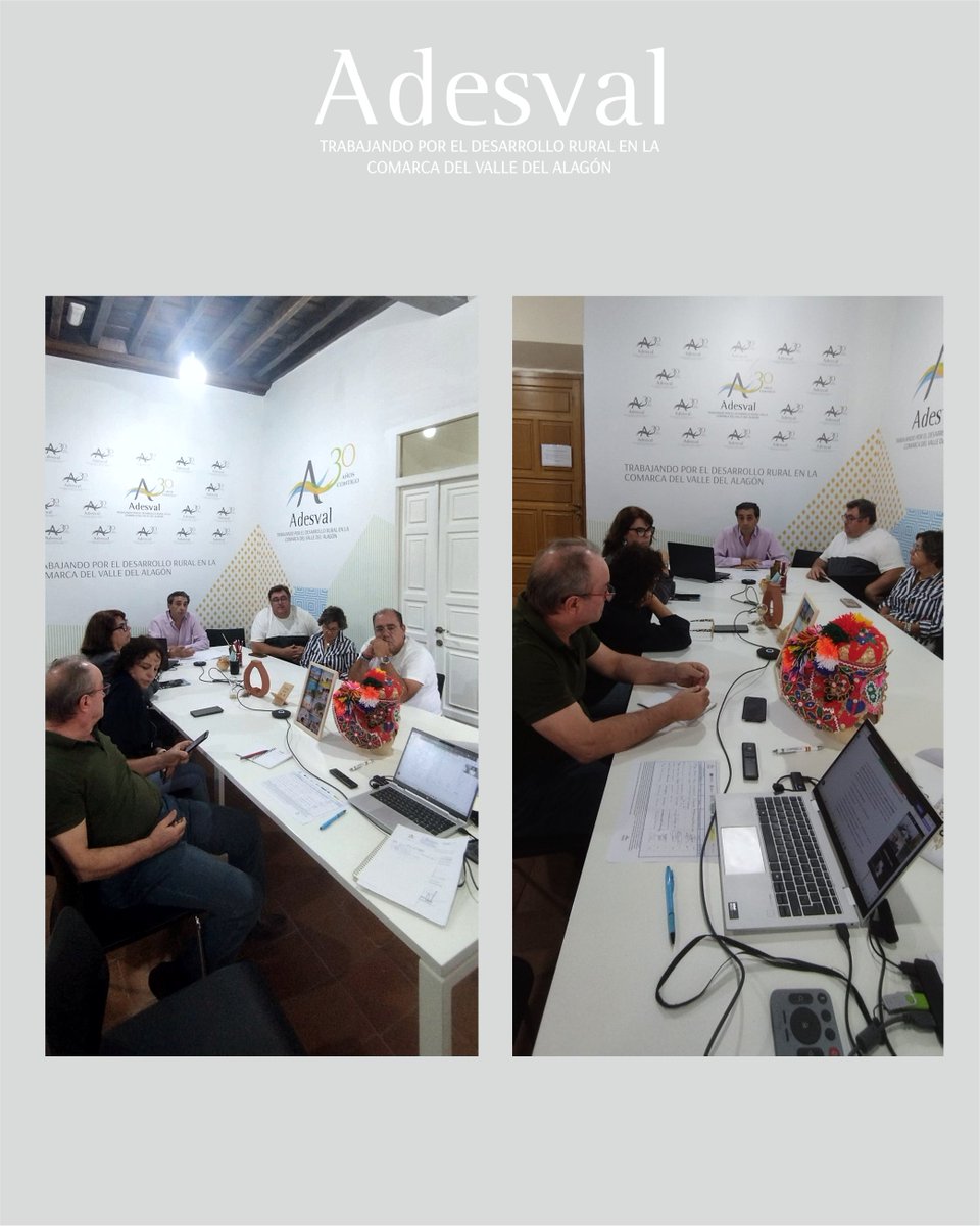 adesval_org's tweet photo. Ayer tuvo lugar una reunión de Junta Directiva de #Adesval. Entre otros puntos se informó sobre la situación de las tres convocatorias de ADESVAL, se propuso para aprobación y modificación expedientes propios y se informó sobre la incorporación de nuevos socios https://t.co/y6nq8foc6z