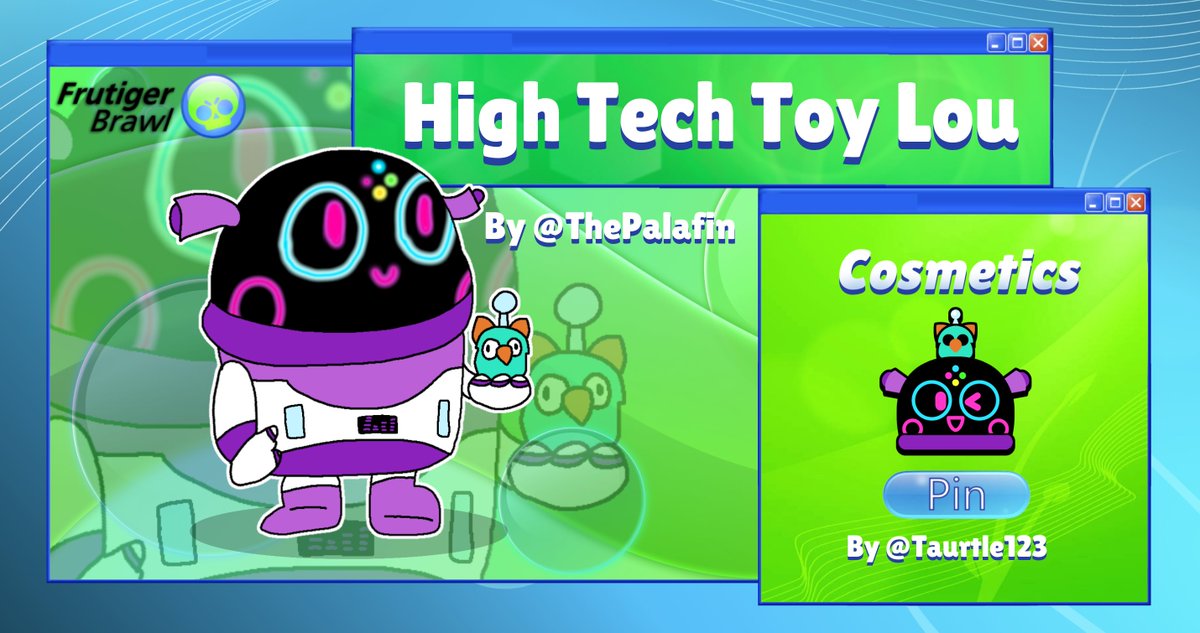 ThePalafin's tweet photo. A titan in the robot toy industry
Tech Toy Lou, my entry for #FrutigerBrawl2026. This collab was a jolly ole blast

#brawlstars #lou #skin https://t.co/YZEBbPZLUI