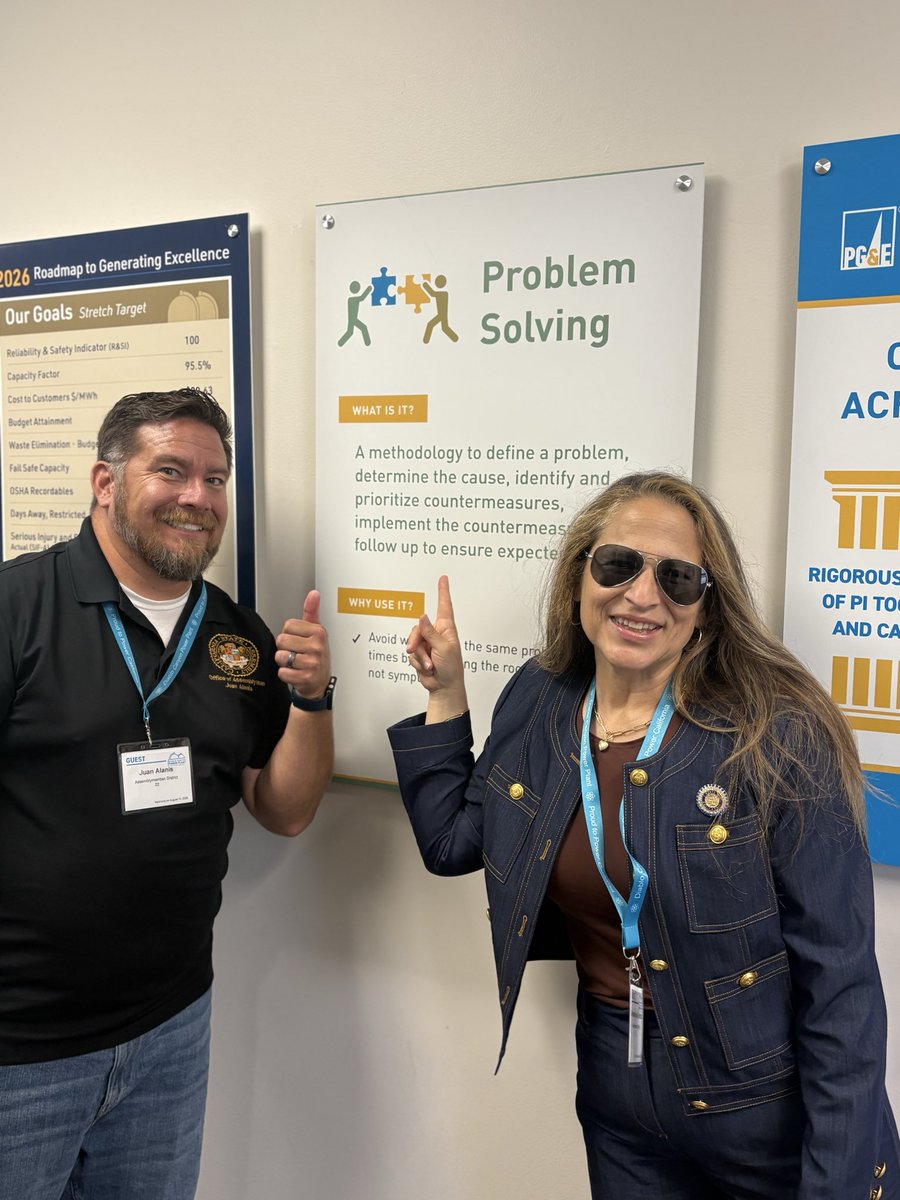 CAProblemSolver's tweet photo. We don't make energy policy from behind a desk.

Caucus members have gone inside Rodeo Renewed, where renewable diesel is made (2025), and Diablo Canyon, which supplies nearly 9% of California's electricity (August 2026).

Seeing it firsthand makes for better policy. #caleg https://t.co/hxSrFkLq2n