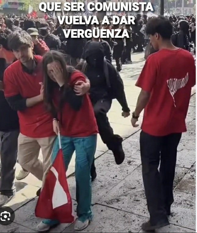 Ferantonia28's tweet photo. -Darle una patada  por la  espalda a una mujer es propio de un "valiente comunista"

Ese es el @PCdeChile https://t.co/kwGTZJDT9n