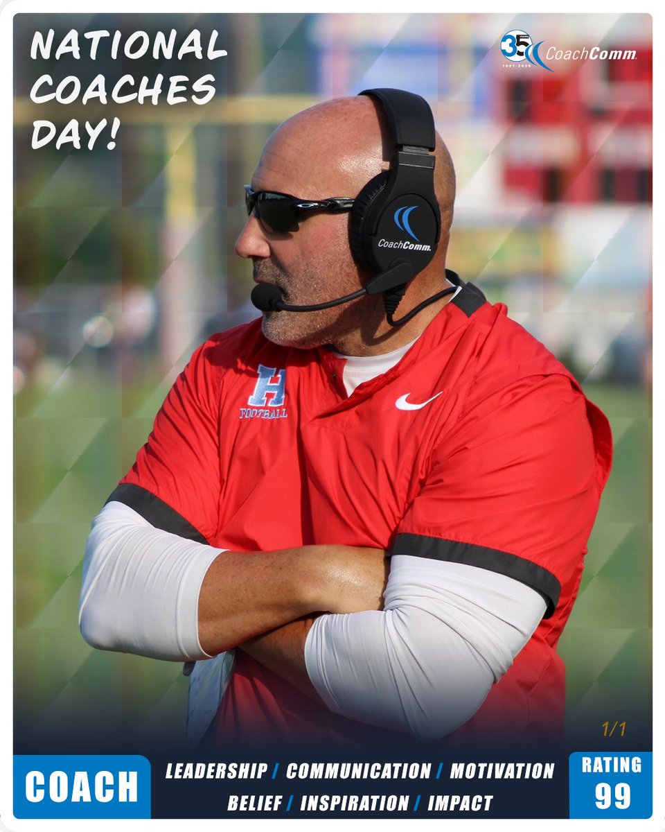 CoachComm's tweet photo. Some stats don’t show up on the scoreboard.

The greatest coaches don’t just develop athletes. They develop people, build confidence, create belief, and leave a lasting impact long after the game ends.

Today, we celebrate the coaches who show up, speak up, push us forward, and believe in us.

To every coach who makes a difference: this one’s for you. 🏆

Happy National Coaches Day!
