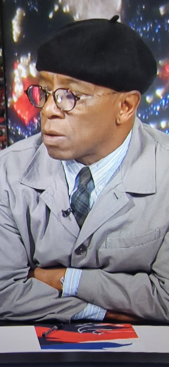 adydent67's tweet photo. Why is Ian Wright pretending to be Frank Spencer? #England #itv https://t.co/rE6z3vQSJD