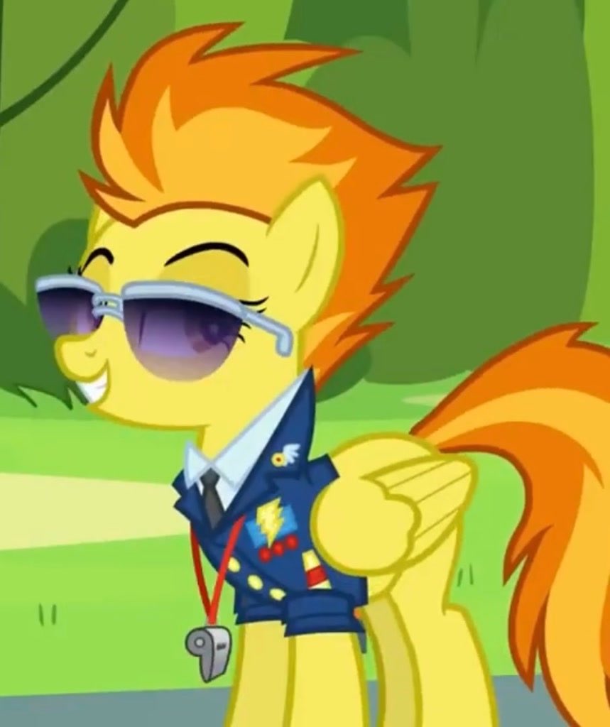 CaptainSpitfir3's tweet photo. That game is beneath me and the Wonderbolts!
…
I exclusively play DOOM and Helldivers. https://t.co/pANQlLRbGH