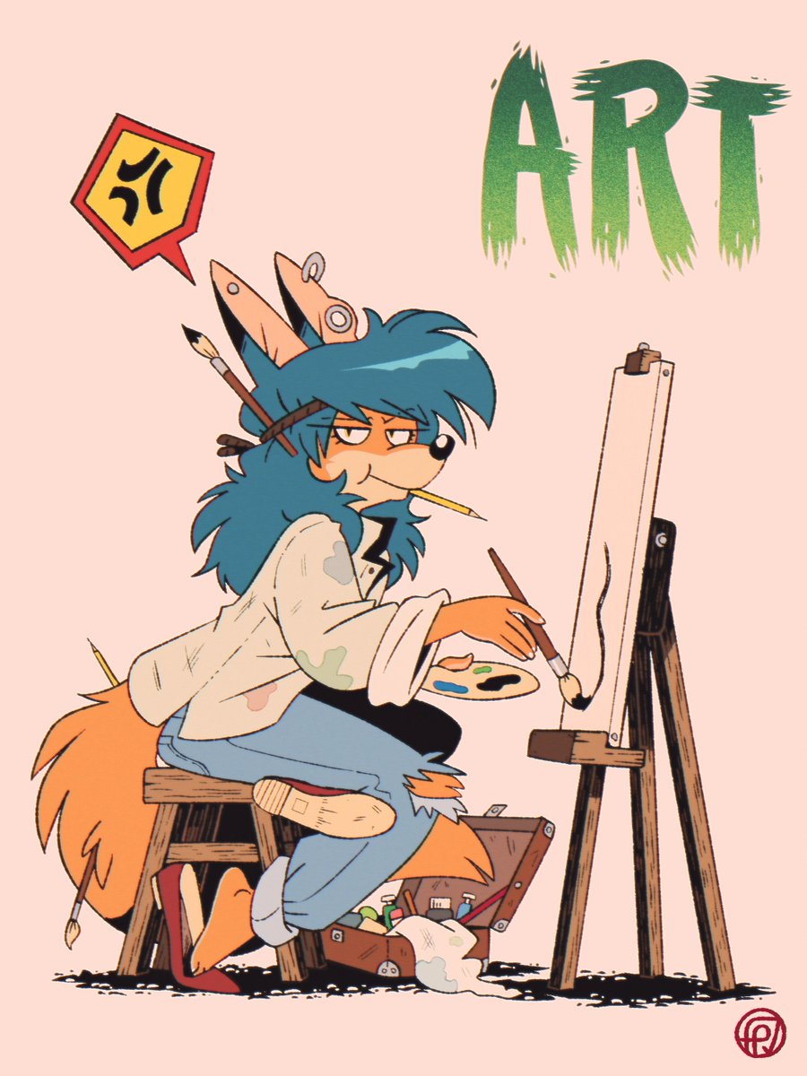 F0XnR0LL's tweet photo. A painter, a photographer and... a foxbot who couldn't get its task right!

Pick your fav! https://t.co/jkUR1S7IFL