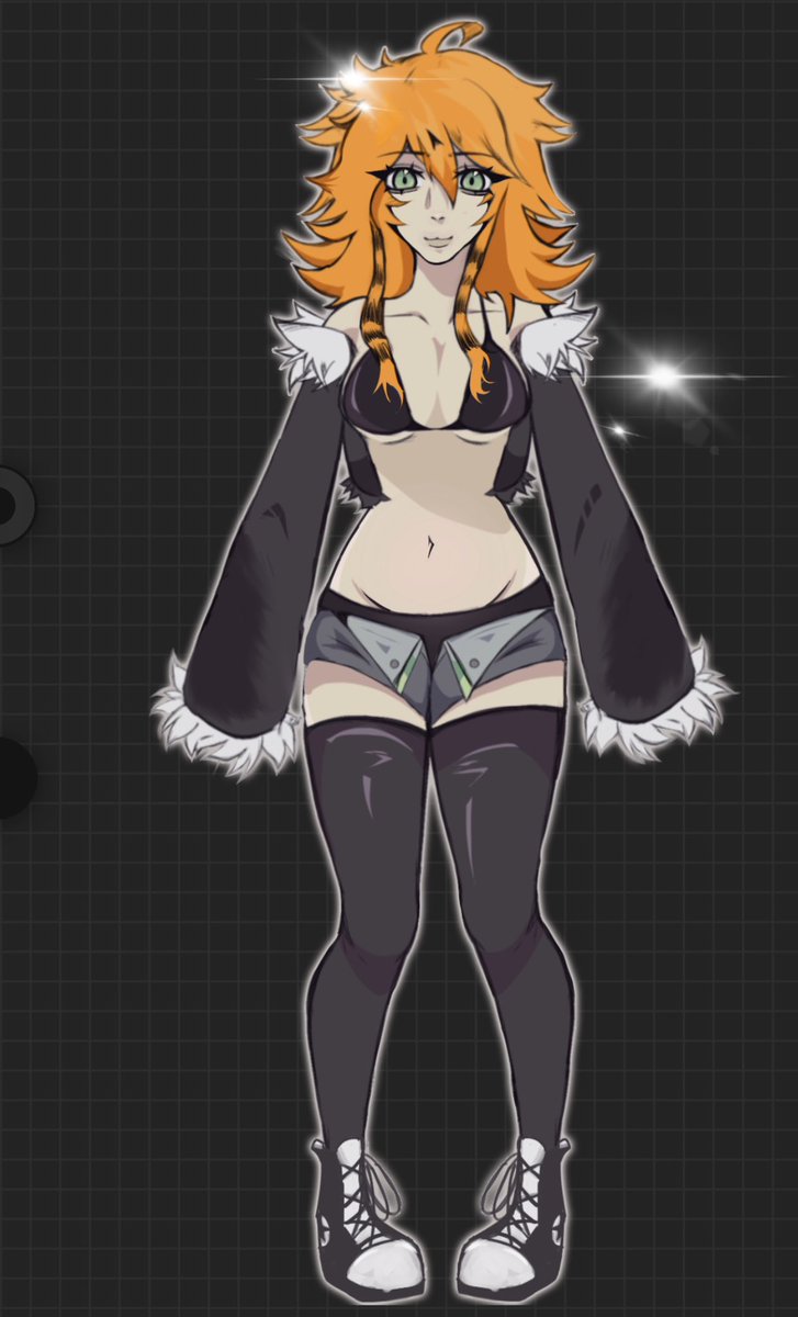 calligowoah's tweet photo. autumnn mogging her old design a lil too hard #art #ocart #artistontwetter https://t.co/M4Ll8iWOSK