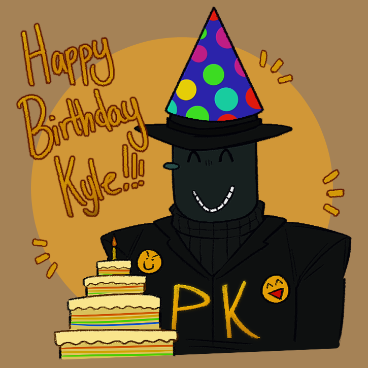 Oschanoa's tweet photo. It's nothing much + a bit rushed but I'm not missing THE KillerKyle birthday !! #DarkestHours https://t.co/PcHmA7wrAq
