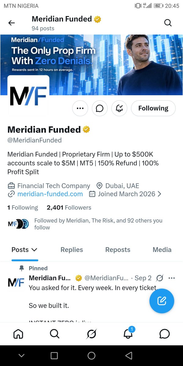 Habeebjere's tweet photo. @MeridianFunded @abdulltradingfx @titusforex @reeyah_s  I would treat the $25K account Good My priority would be protecting the account, following the firm's rules, keeping my risk controlled, and allowing my strategy to develop without unnecessary overtrading or emotional decisions. https://t.co/HlbPi0izmY