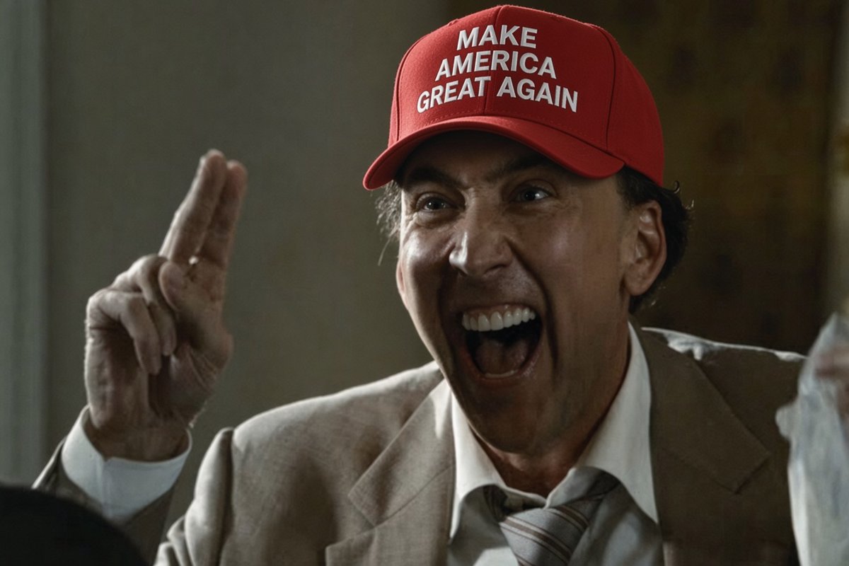 MeirMiller48's tweet photo. Did I ever tell you the story about Nιgga Chungus? I was on 4chan, with the memes, right? Donald Trump. He was with Natalie Harp. He was fucking her. He jumped over three cucks in midair. He sprouted a boner. Like a Nוgga. He cums again. He cums, cums, cums. He fucking raped her! https://t.co/WFDr15lm4u