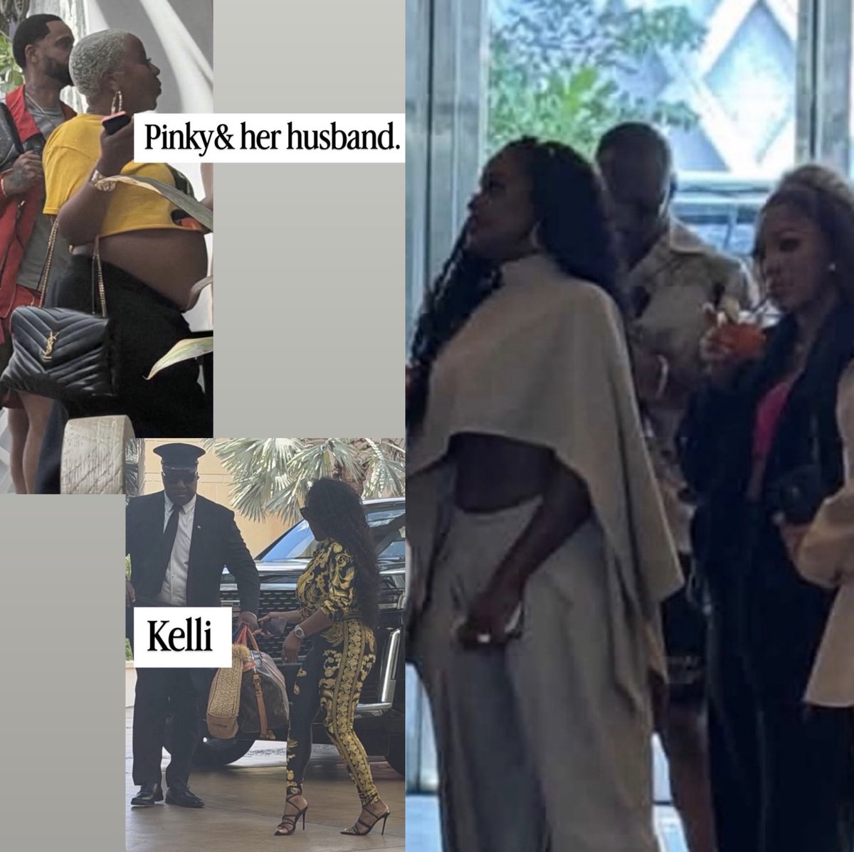 TheRhoaTalk's tweet photo. #RHOA ladies spotted on their cast trip to The Bahamas along with their significant others.

via: @bravoncocktails https://t.co/auIGFHlfnR